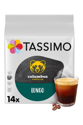 70 monodosis Tassimo - Columbus Lungo - 5 x 14 cápsulas