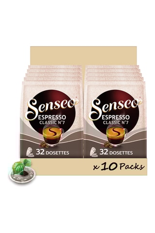 320 monodosis Senseo - Espresso Clásico - 10 x 32 cápsulas