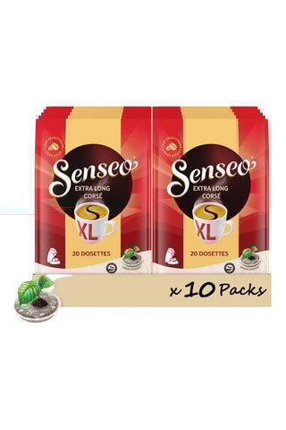 200 monodosis Senseo - Extralargo Intenso - 10 x 20 cápsulas