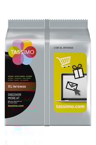 80 monodosis Tassimo - L'Or Café XL Intenso - 5 x 16 cápsulas