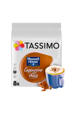 40 dosettes Tassimo - Maxwell House Cappuccino Choco - 5 x 8 dosettes