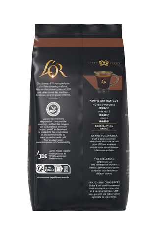 6 x 500 g - Café en grano L'Or Espresso Intenso - Intensidad 8
