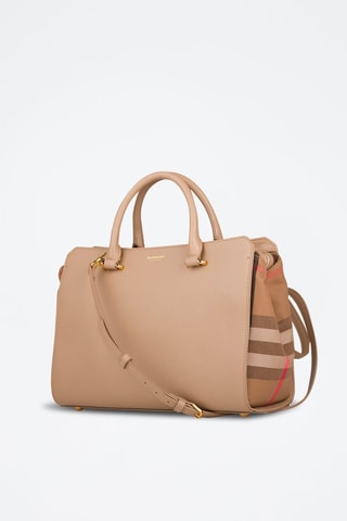Sac à main en cuir Small Banwell Mx Gbh - Beige