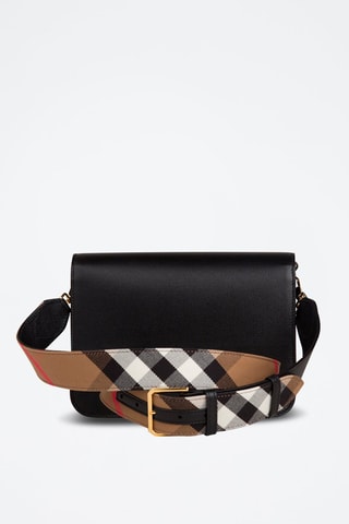 Sac bandoulière en cuir Mackford Mx Gbh - Noir