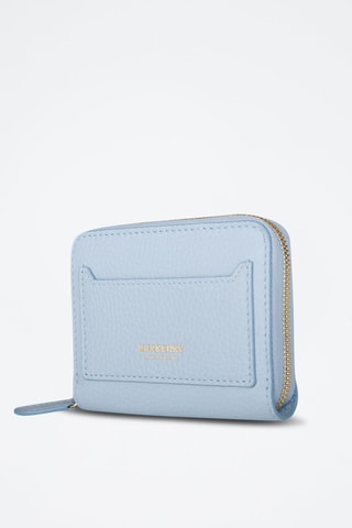 Portefeuille en cuir Marigold - Bleu