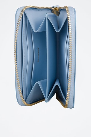 Portefeuille en cuir Marigold - Bleu