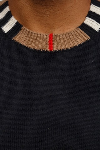 Pull en laine et cachemire Noland Black - Noir