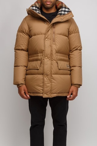 Doudoune à capuche Haworth Camel - Camel