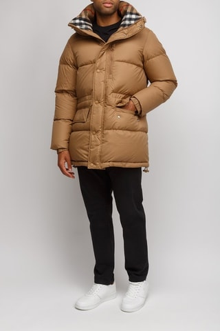 Doudoune à capuche Haworth Camel - Camel