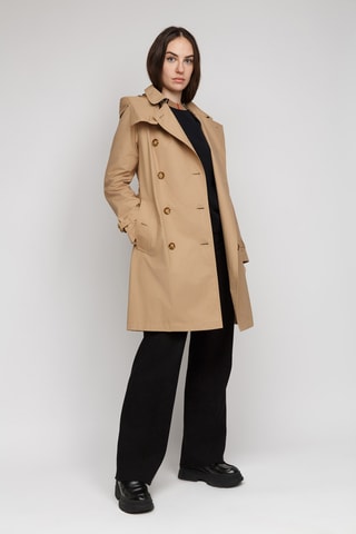 Trench à capuche Telford - Archive beige