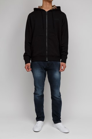 Sweat à capuche Hove Emb - Noir