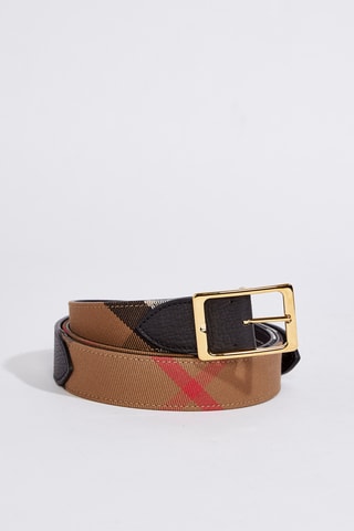Ceinture Reversible - Noir