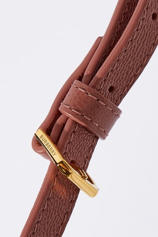 Sac à bandoulière en cuir de veau New Hampshire - Rose foncé