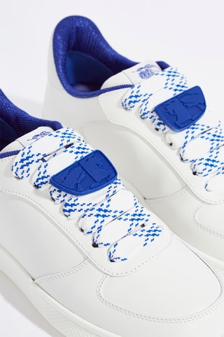 Baskets en cuir de veau Terrace - Blanc