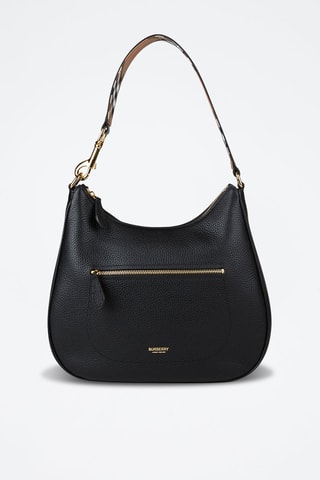 Sac à main en cuir de veau - Noir