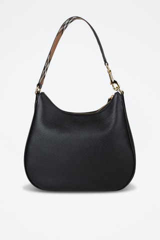 Sac à main en cuir de veau - Noir