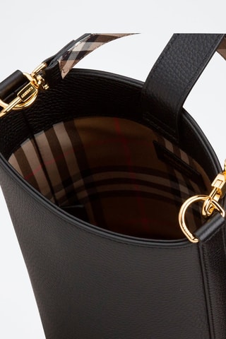 Sac seau en cuir Small Bucket Lgl - Noir