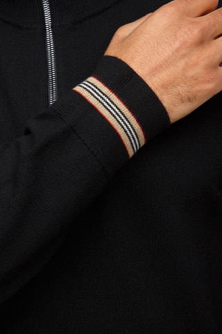 Pull en laine mérinos Itter - Noir