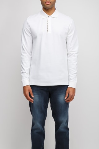 Polo en coton Medford - Blanc