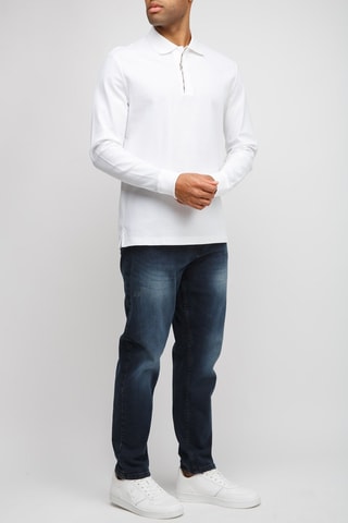 Polo en coton Medford - Blanc