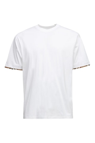 T-shirt Jwear Navy - Blanc