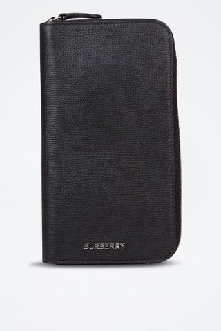 Compagnon en cuir Ms Cc Bill Coin Lgl - Noir