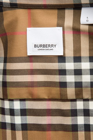 Chemise Shefford Check - Marron clair