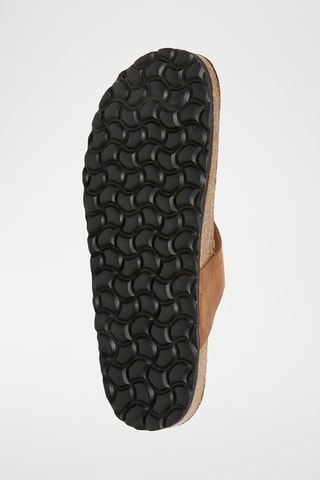 Sandali in pelle - Marrone