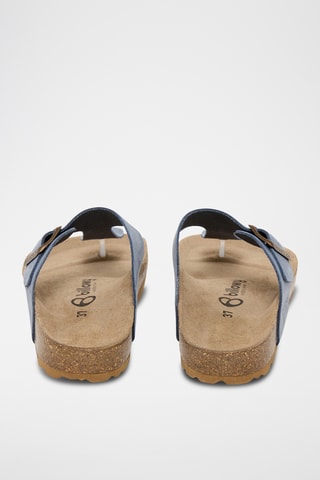 Sandali in pelle - Blu