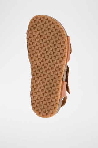 Sandali in pelle - Marrone