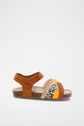 Sandali Rosso - Marrone