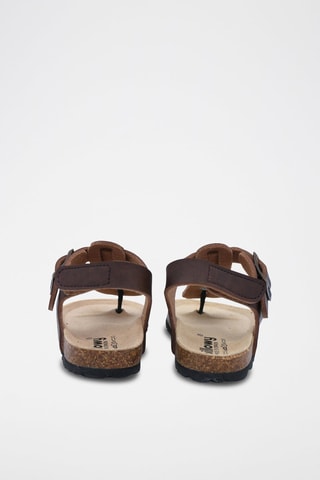 Sandali Rosso - Marrone