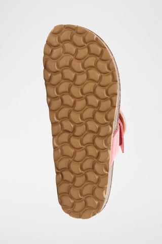 Sandali in pelle scamosciata - Rosa