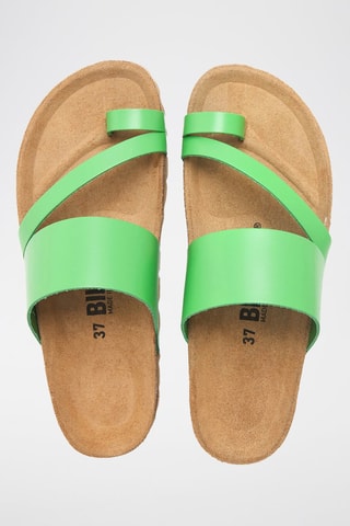 Sandali in pelle - Verde 