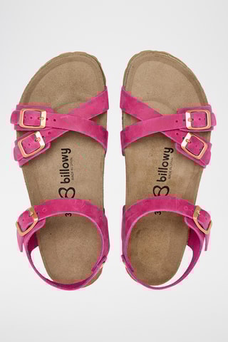 Sandali in pelle - Rosa