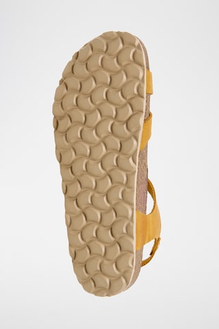 Sandali in pelle - Giallo