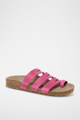 Sandali in pelle - Rosa