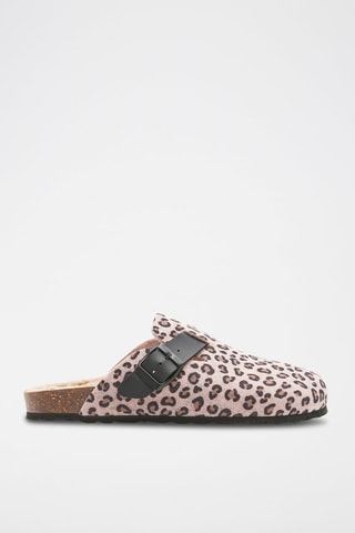 Sabot Rosso - Marrone e beige