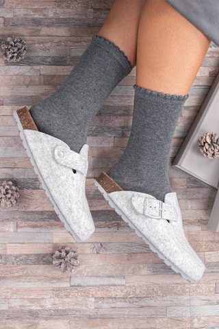 Sabot Rosso - Grigio