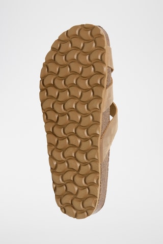 Ciabatte in pelle - Beige