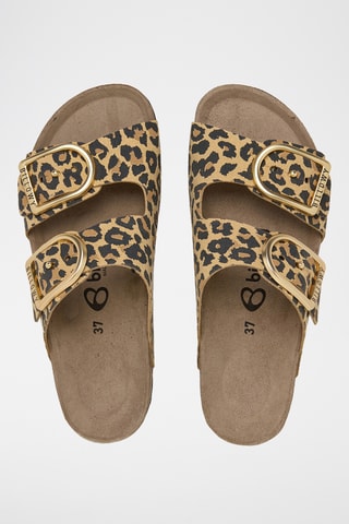 Ciabatte platform - Marrone