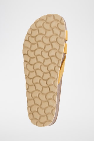 Ciabatte in pelle - Giallo