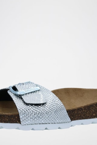 Ciabatte Rosso - Argentato