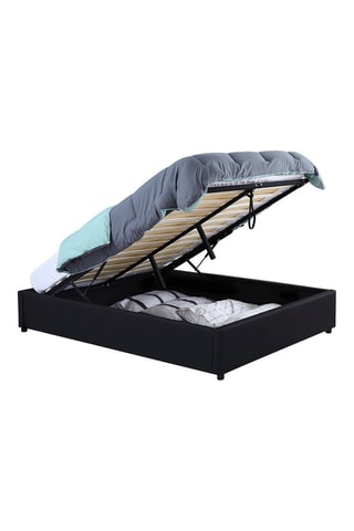 Lit-coffre avec sommier Otto - Couchage 140 x 190 cm