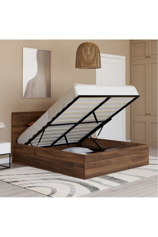 Lit coffre avec sommier Sicilia - Couchage 140 x 190 cm