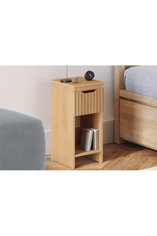 2 tables de chevet 1 tiroir Faustine - 20 x 30 x 49,5 cm