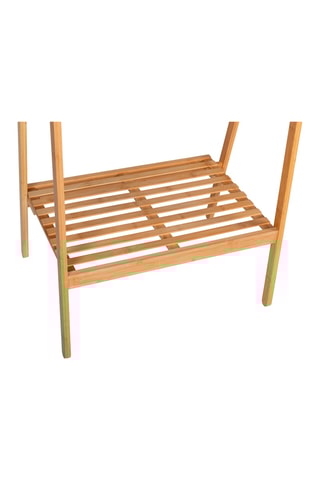 Portant pliable en bambou Maya - 60/73 x 160 x 42