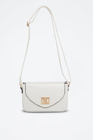 Borsa a tracolla Sarah - Bianco