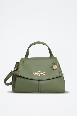 Borsa a mano Sienna - Verde e dorato