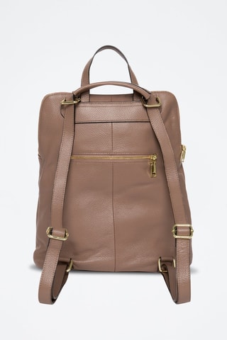 Zaino in pelle Lilymac - Taupe